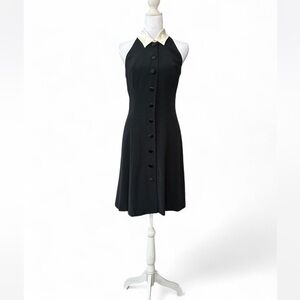 Vintage Jones New York tuxedo dress